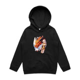 Lady and Pet Dragon AS Colour - Youth Supply Hood