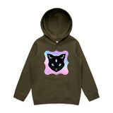 Psychic Cat AS Colour Youth Supply Hood Ogo Merch