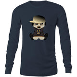 Meerkat in Cap AS Colour Base - Mens Long Sleeve T-Shirt Ogo Merch