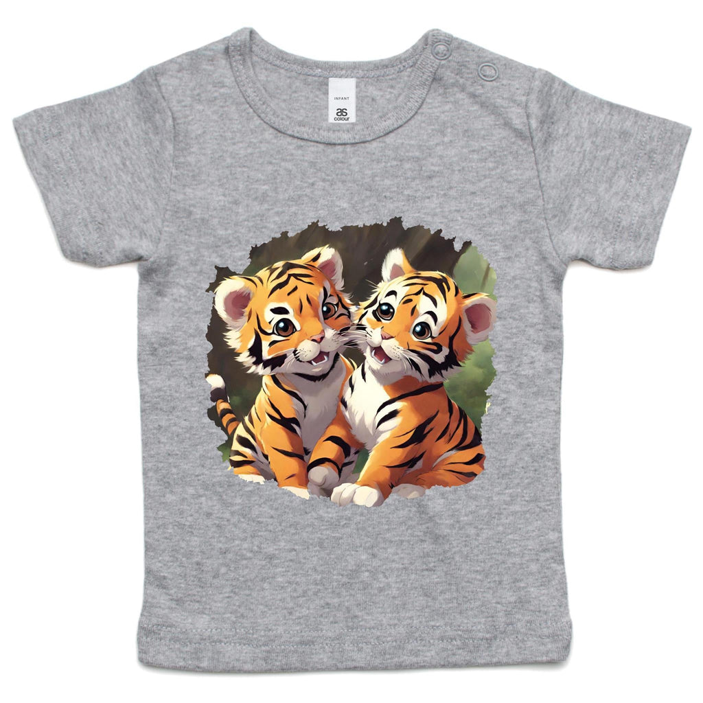 Baby Tigers AS Colour Infant Wee Tee Ogo Merch