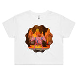 Lava Cerberus AS Colour Women's Crop Tee Ogo Merch