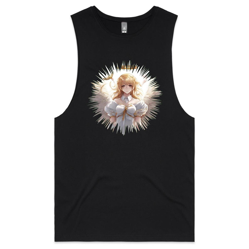Angel Girl AS Colour Barnard - Mens Tank Top Tee Ogo Merch