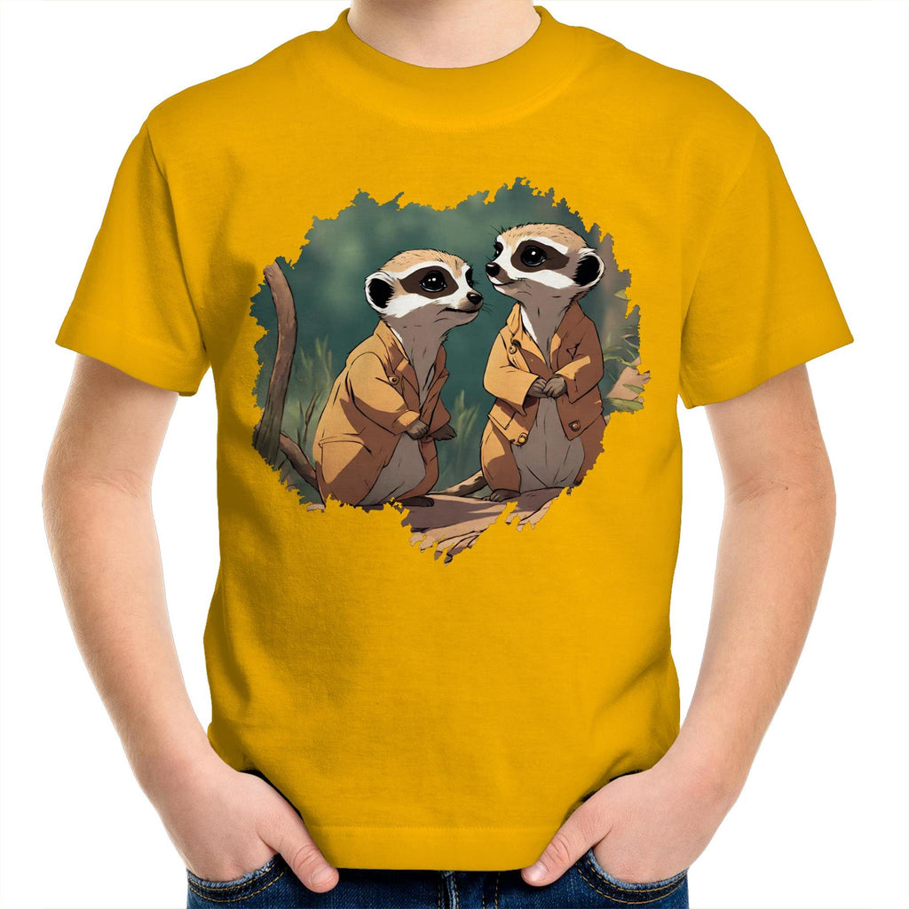 Meerkats AS Colour Kids Youth TShirt Ogo Merch