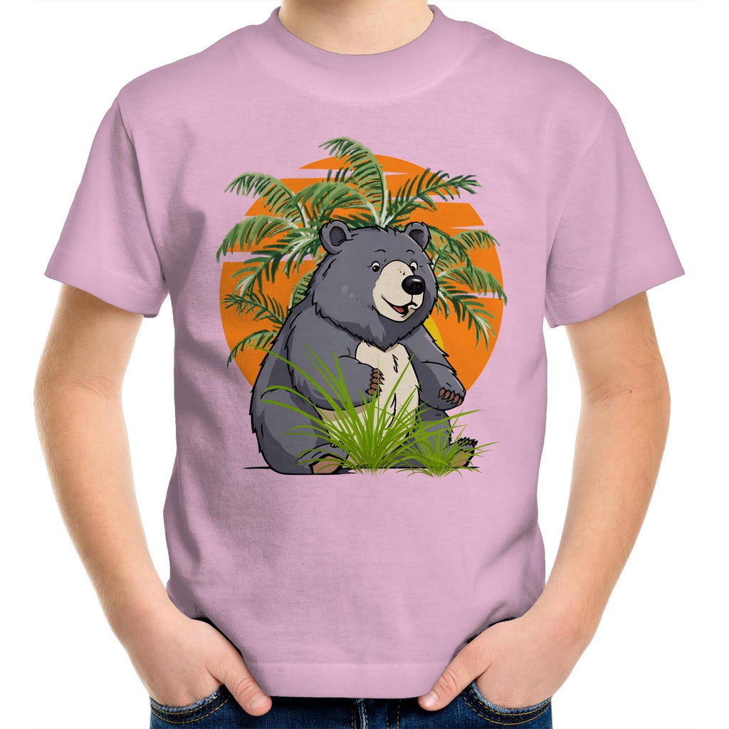 Bear AS Colour Kids Youth T-Shirt Ogo Merch