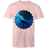 Plesiosaur AS Colour Staple Mens TShirt Ogo Merch