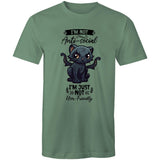 Antisocial Cat Monster AS Colour Staple - Mens T-Shirt Ogo Merch