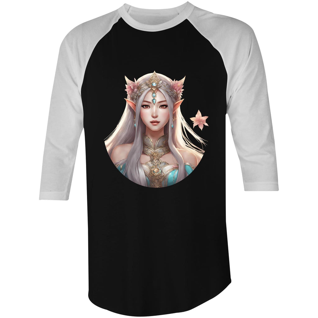 Mythical Elf AS Colour Raglan - 3/4 Sleeve T-Shirt Ogo Merch