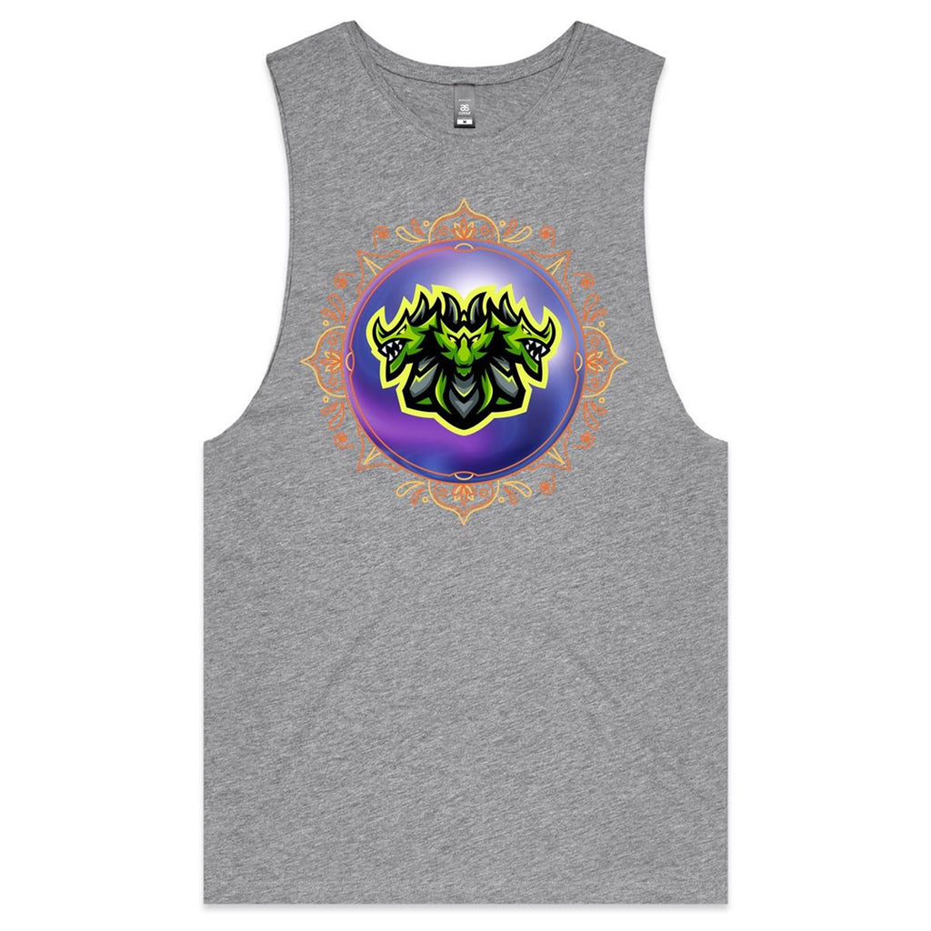 Green Hydra AS Colour Barnard Mens Tank Top Tee Ogo Merch