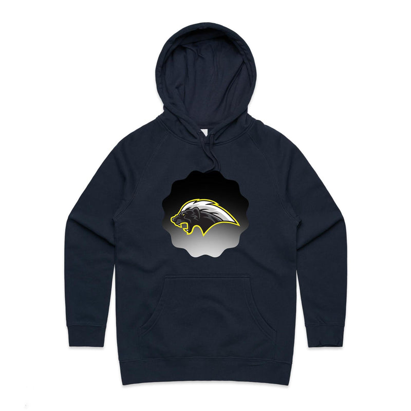Honey Badger AS Colour Women's Supply Hood Ogo Merch