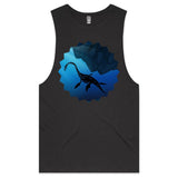 Plesiosaur AS Colour Barnard Mens Tank Top Tee Ogo Merch