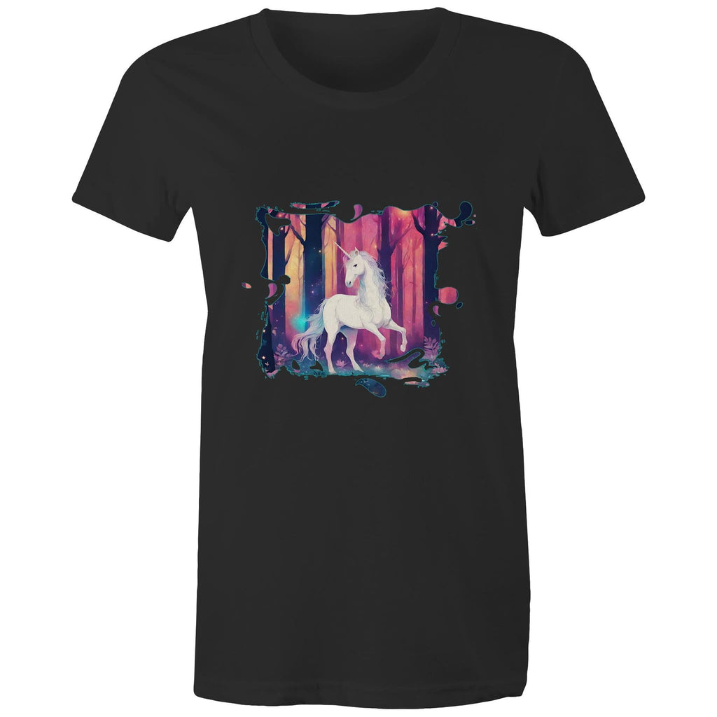Unicorn AS Colour Women's Maple Organic Tee Ogo Merch