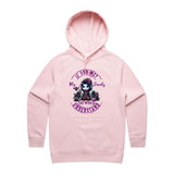 Meet my Family Angry Girl AS Colour - Women's Supply Hood Ogo Merch