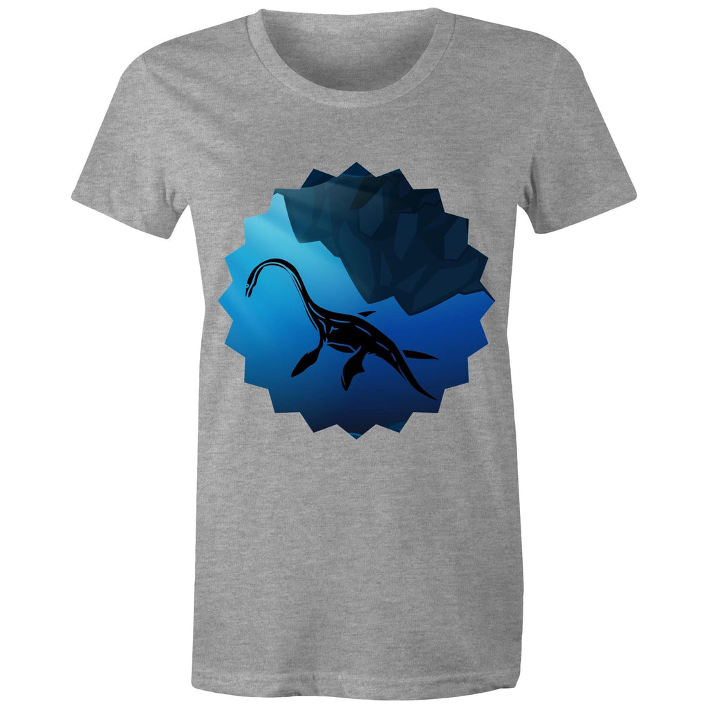 Plesiosaur AS Colour Women's Maple Tee Ogo Merch