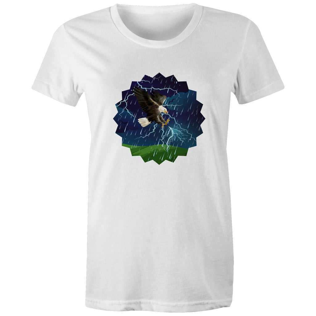 Lightning Eagle AS Colour - Women's Maple Tee Ogo Merch