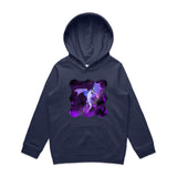 Purple Dragon AS Colour Youth Supply Hood Ogo Merch