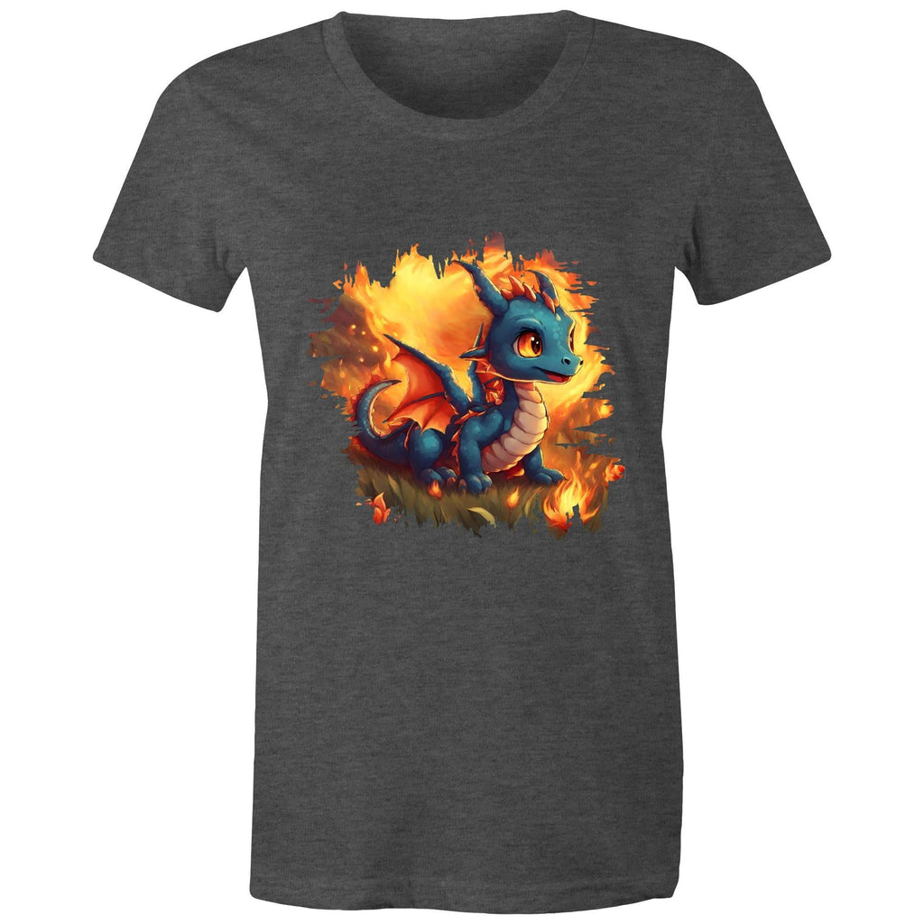 Baby Dragon AS Colour - Women's Maple Tee Ogo Merch