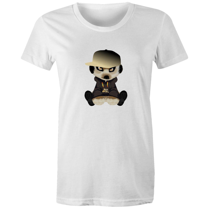 Meerkat in Cap AS Colour - Women's Maple Tee Ogo Merch