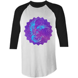 Blue Phoenix AS Colour Raglan 3/4 Sleeve TShirt Ogo Merch