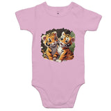 Baby Tigers AS Colour Mini Me - Baby Onesie Romper Ogo Merch