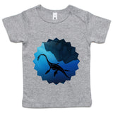 Plesiosaur AS Colour Infant Wee Tee Ogo Merch