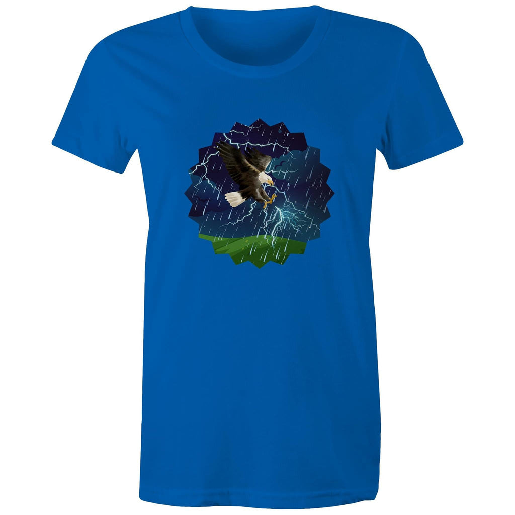 Lightning Eagle AS Colour - Women's Maple Tee Ogo Merch