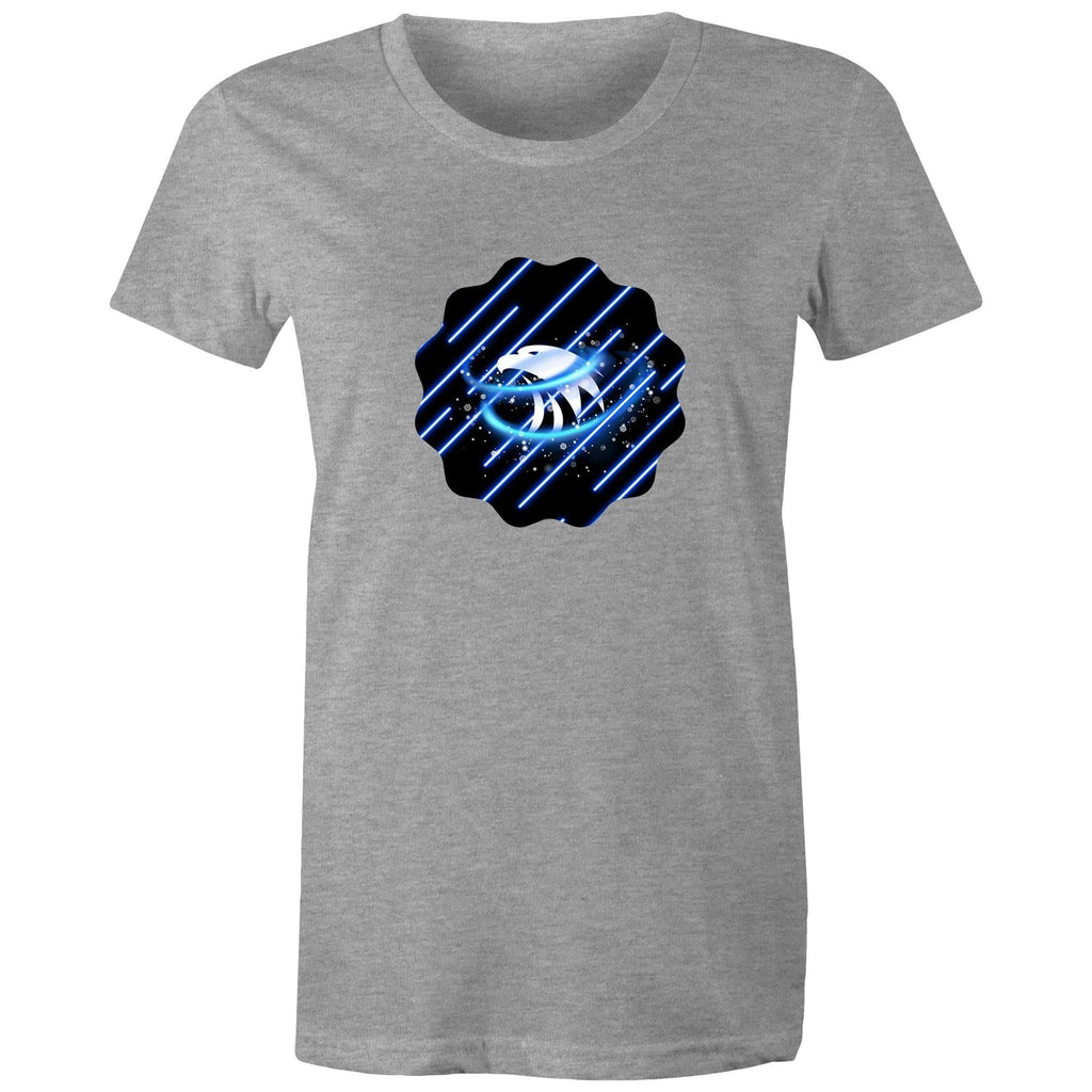 Blue Swirl Eagle AS Colour - Women's Maple Tee Ogo Merch