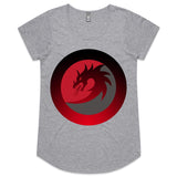 Dragon Shadow AS Colour Mali Womens Scoop Neck TShirt Ogo Merch