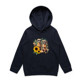 Sunflower Meerkats AS Colour - Youth Supply Hood Ogo Merch