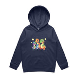 Baby Dinosaurs AS Colour - Youth Supply Hood Ogo Merch