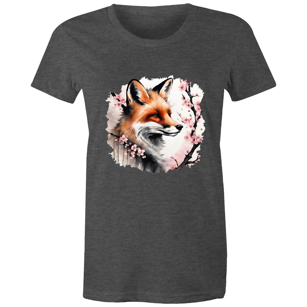 Fox and Tree AS Colour - Women's Maple Tee Ogo Merch