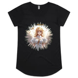 Angel Girl AS Colour Mali - Womens Scoop Neck T-Shirt Ogo Merch