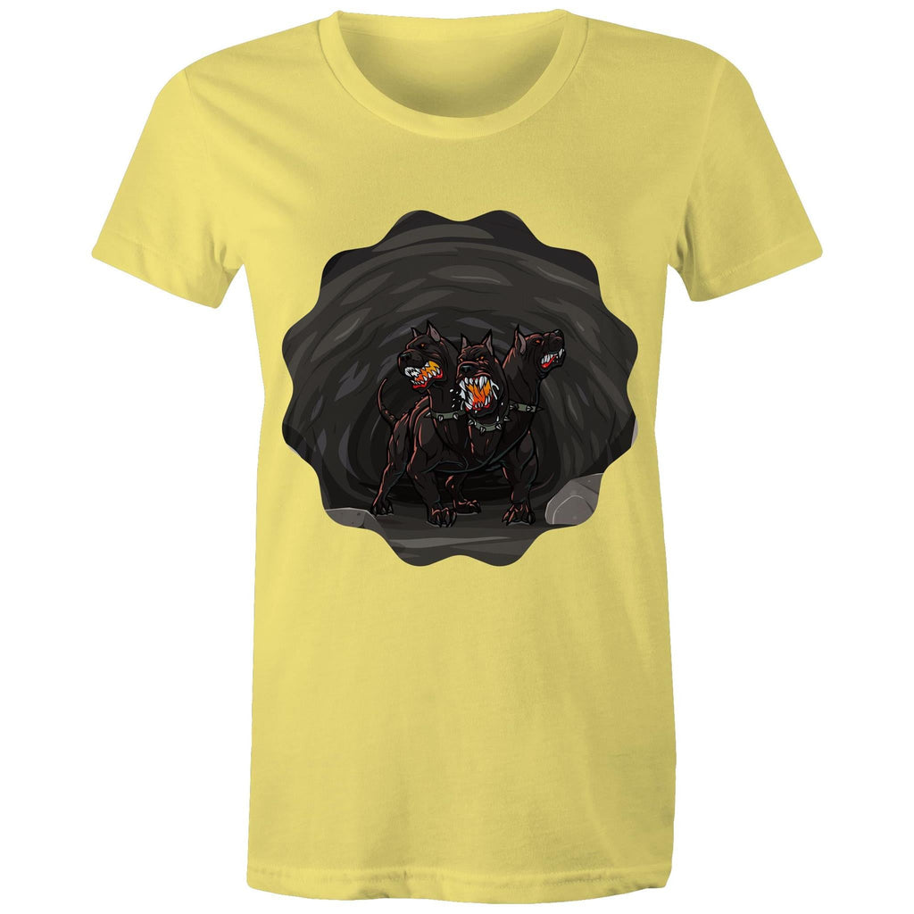 Cave Cerberus AS Colour Women's Maple Tee Ogo Merch