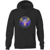 Gold Eagle AS Colour Stencil - Pocket Hoodie Sweatshirt Ogo Merch