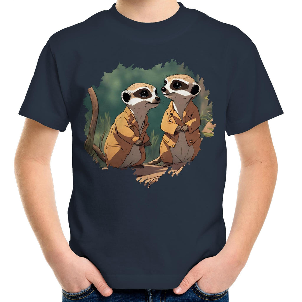 Meerkats AS Colour Kids Youth TShirt Ogo Merch