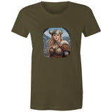 Viking Girl AS Colour - Women's Maple Tee Ogo Merch