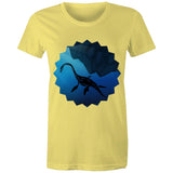 Plesiosaur AS Colour Women's Maple Tee Ogo Merch