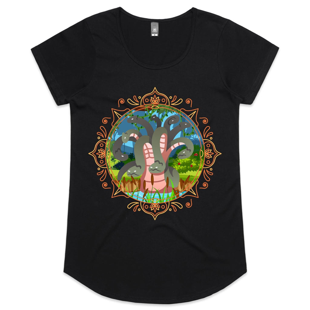 Swamp Hydra AS Colour Mali Womens Scoop Neck TShirt Ogo Merch