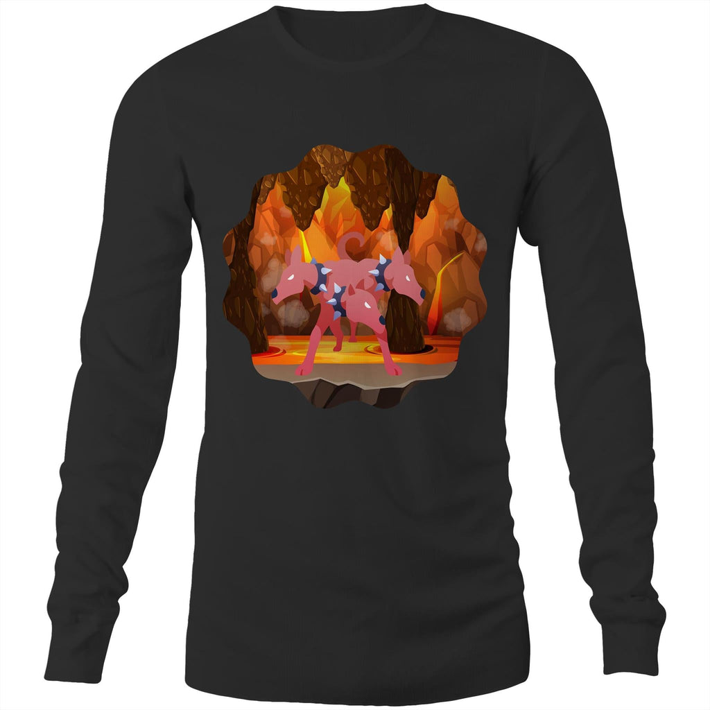 Lava Cerberus AS Colour Base Mens Long Sleeve TShirt Ogo Merch
