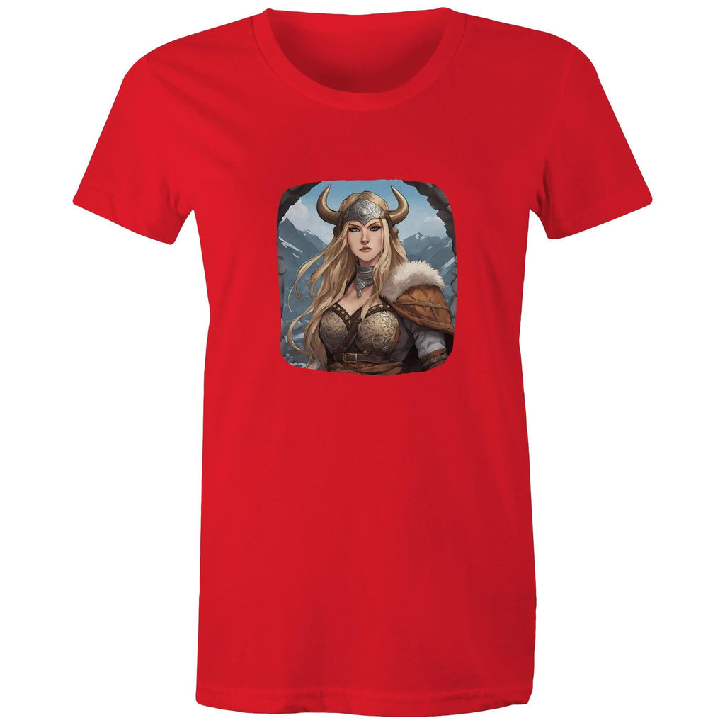 Viking Girl AS Colour - Women's Maple Tee Ogo Merch