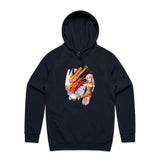 Lady and Pet Dragon AS Colour - Supply Hood Ogo Merch