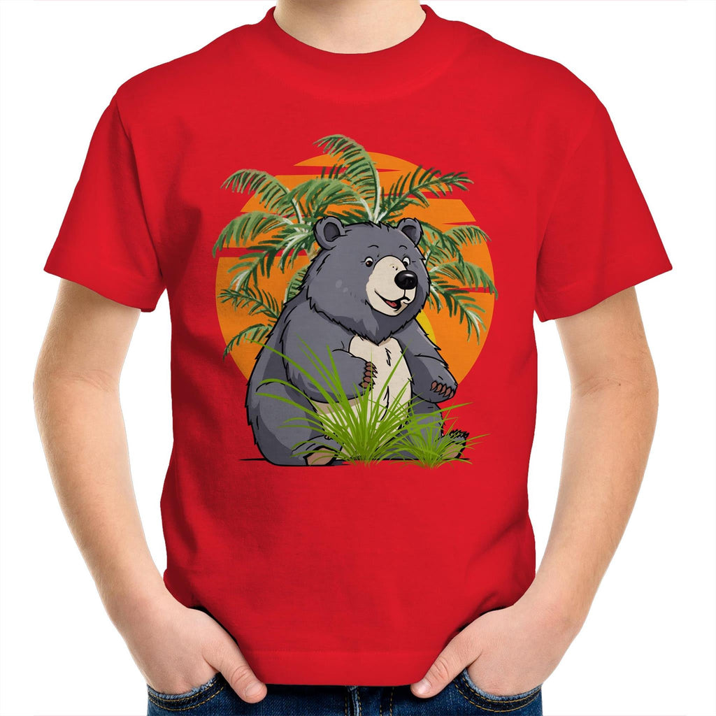 Bear AS Colour Kids Youth T-Shirt Ogo Merch