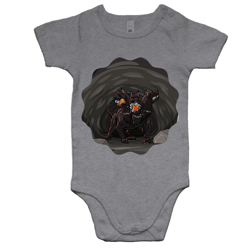 Cave Cerberus AS Colour Mini Me Baby Onesie Romper Ogo Merch