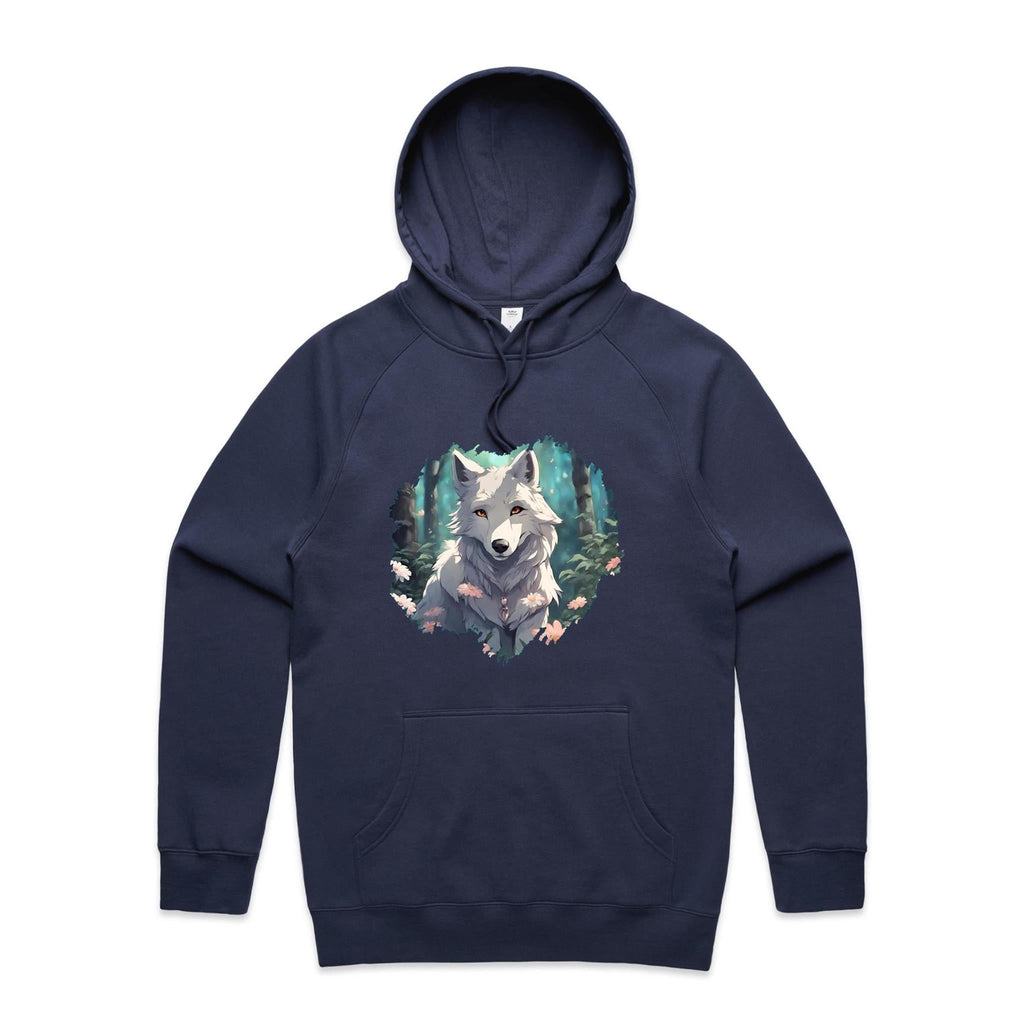 Wolf Print AS Colour Supply Hood Ogo Merch