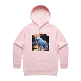 White Wolf AS Colour - Women's Supply Hood Ogo Merch