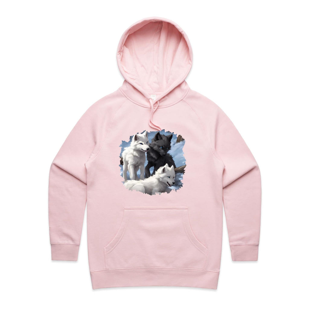 Three Wolves AS Colour Women's Supply Hood Ogo Merch