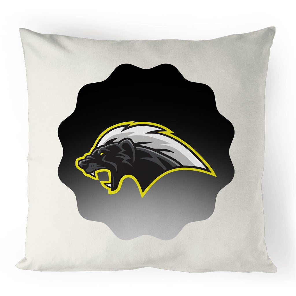Honey Badger 100% Linen Cushion Cover Ogo Merch