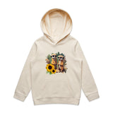 Sunflower Meerkats AS Colour - Youth Supply Hood Ogo Merch