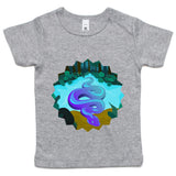 River Snake AS Colour Infant Wee Tee Ogo Merch