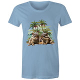 Beach Chipmunks AS Colour - Women's Maple Tee Ogo Merch