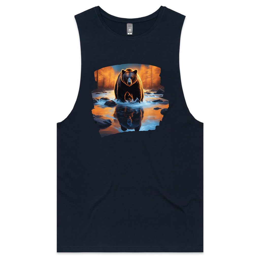 Water Bear AS Colour Barnard - Mens Tank Top Tee Ogo Merch